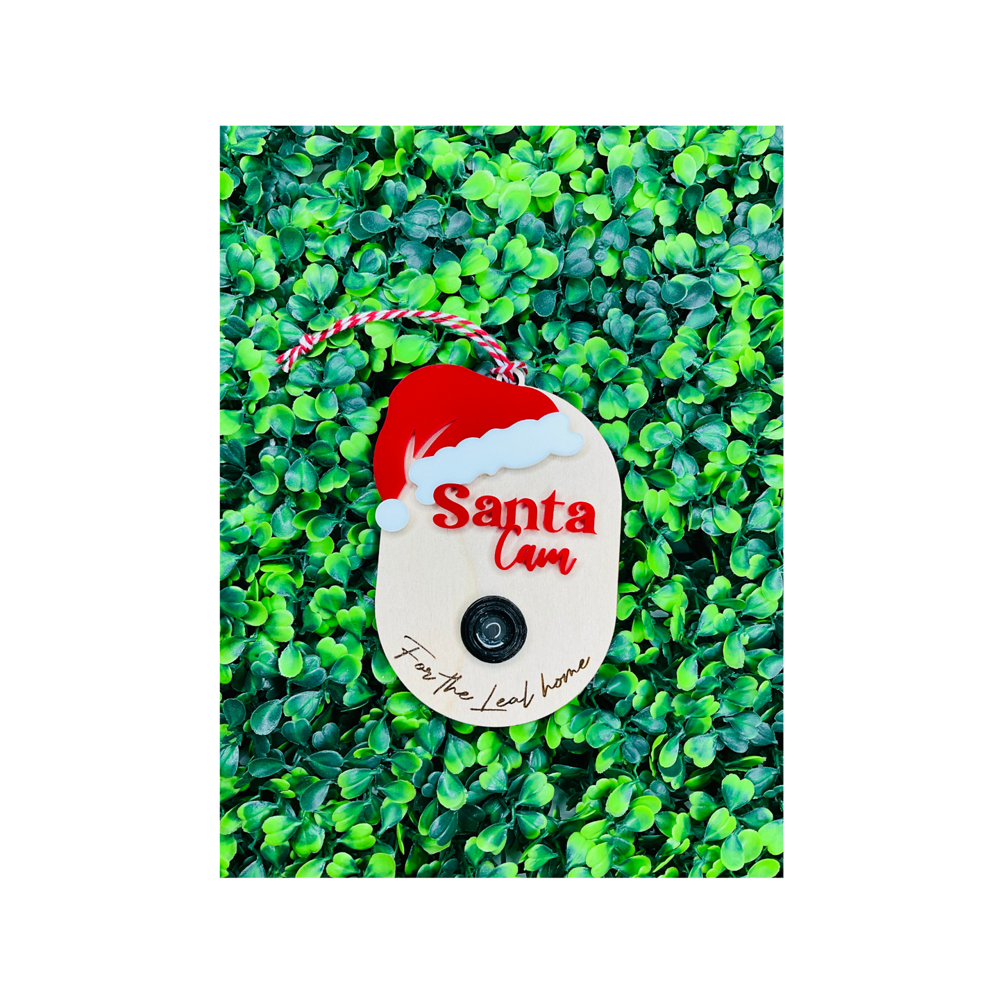 3D Santa Cam Ornament