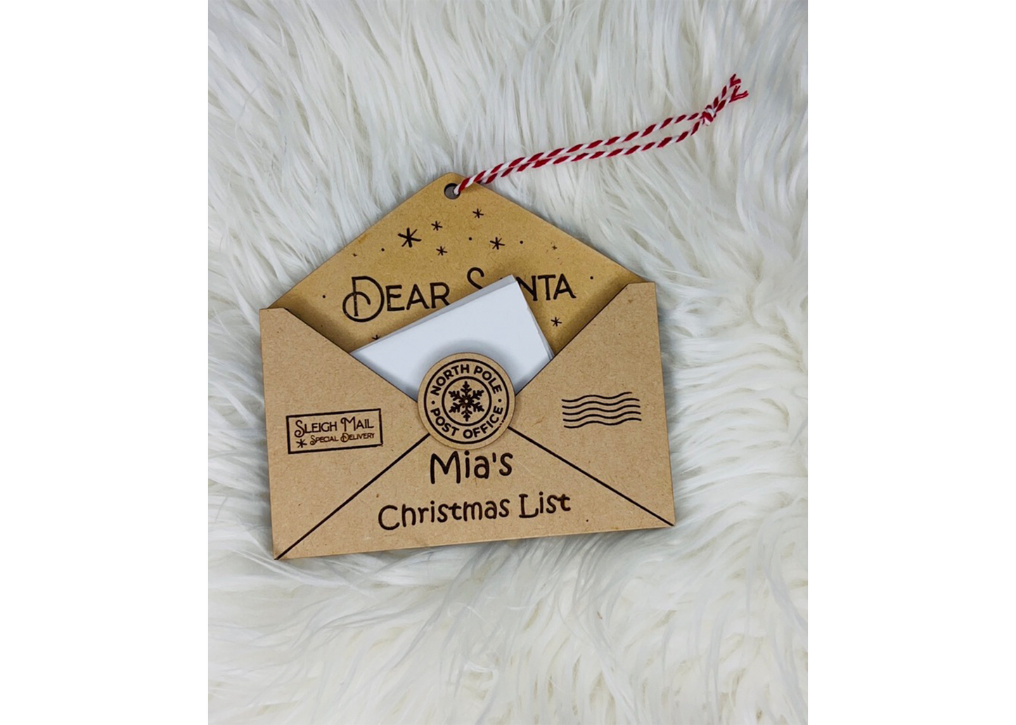 Dear Santa Ornament