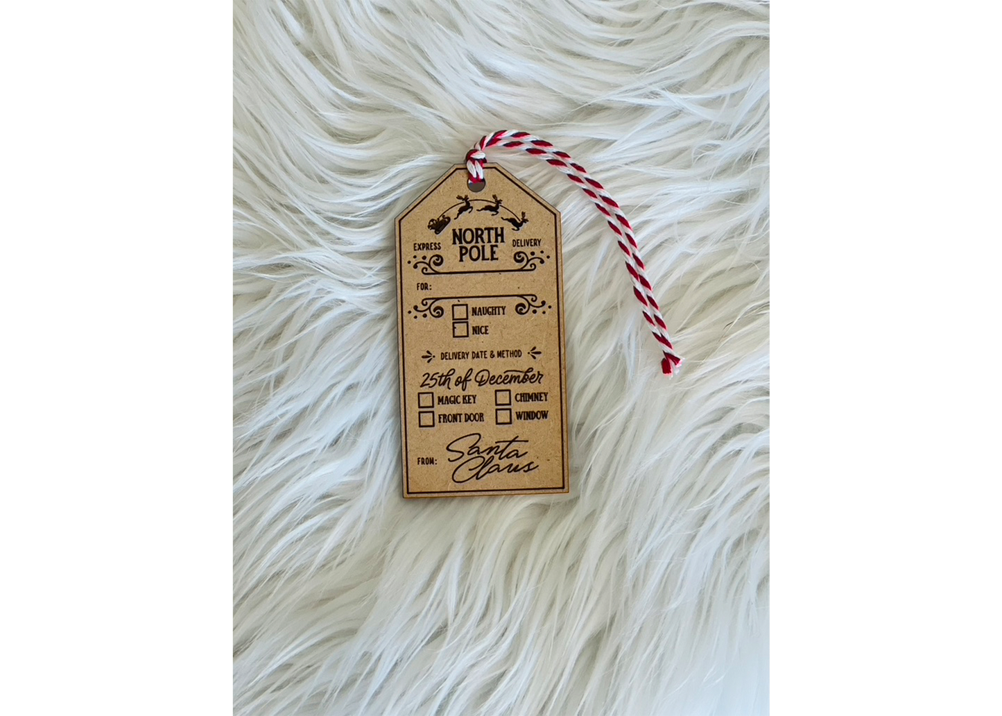 Santa's Gift Tag