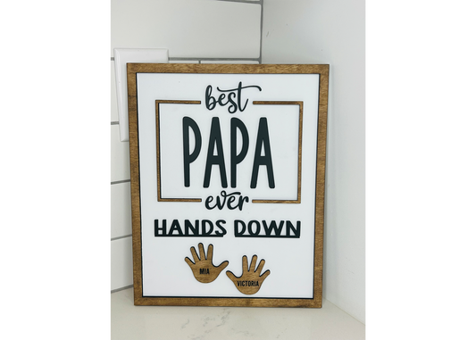 Hands Down Father's Day