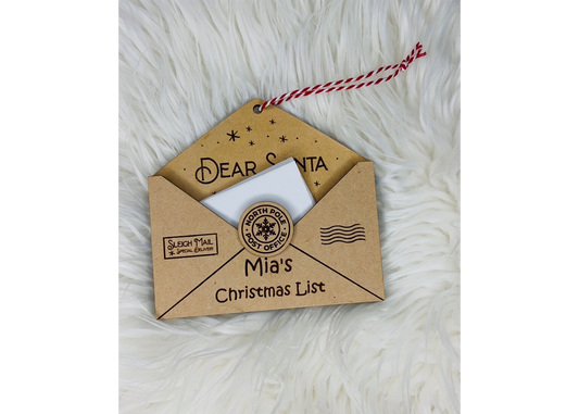 Dear Santa Ornament
