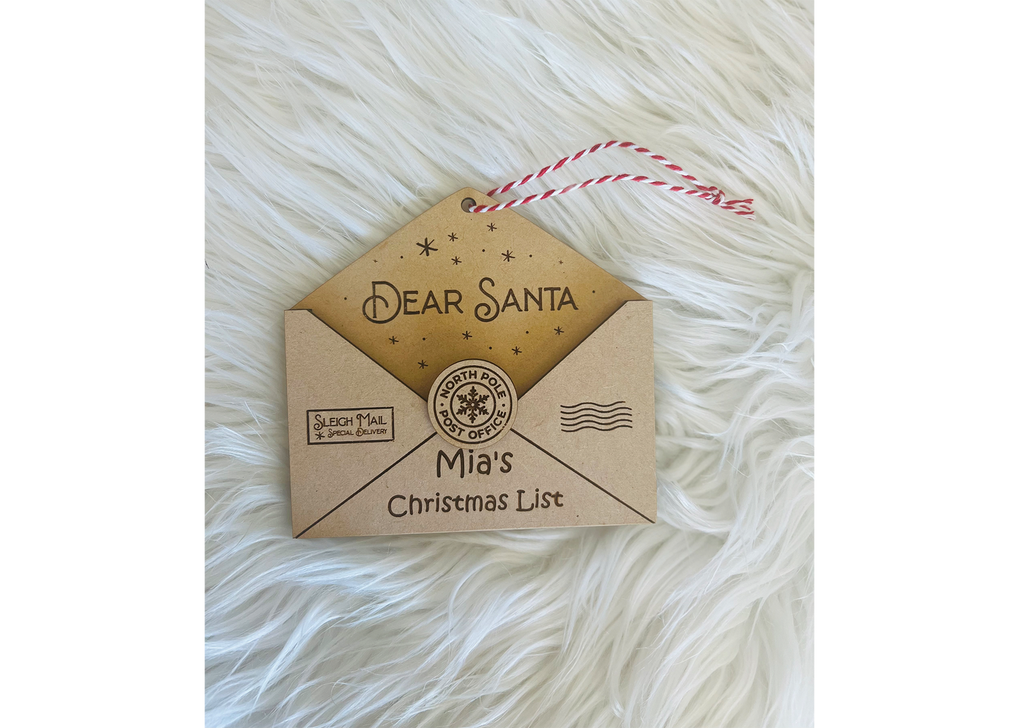 Dear Santa Ornament