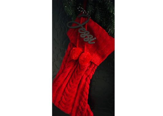 Personalized Name Stocking Tags